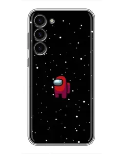 Чохол для Samsung Galaxy S23 Plus з картинкою «Червоний Among Us»