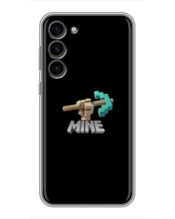 Чехол для Samsung Galaxy S23 Plus с картинкой «Алмазная кирка»