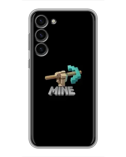 Чехол для Samsung Galaxy S23 Plus с картинкой «Алмазная кирка»