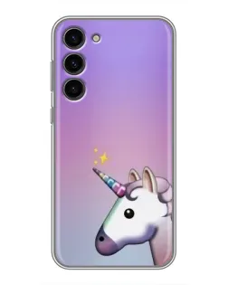 Чехол для Samsung Galaxy S23 Plus с картинкой «Единорог градиент» Чехол для Samsung Galaxy S23 Plus с картинкой «Единорог градиент»