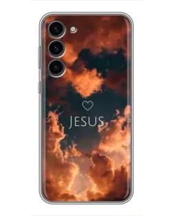 Чохол для Samsung Galaxy S23 Plus з картинкою «Сяйво Імені Jesus» Чохол для Samsung Galaxy S23 Plus з картинкою «Сяйво Імені Jesus»