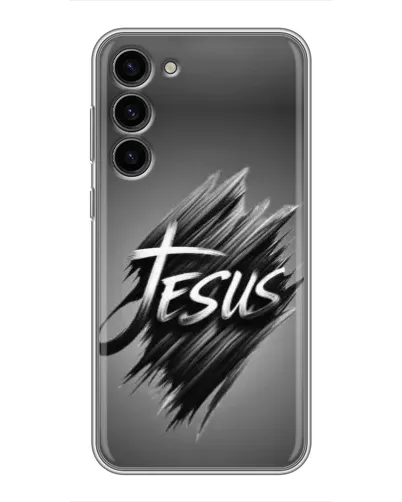 Чехол для Samsung Galaxy S23 Plus с картинкой «Надпись Jesus Graffiti» Чехол для Samsung Galaxy S23 Plus с картинкой «Надпись Jesus Graffiti»