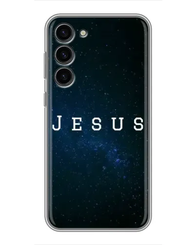 Чехол для Samsung Galaxy S23 Plus с картинкой «Звездное небо Jesus» Чехол для Samsung Galaxy S23 Plus с картинкой «Звездное небо Jesus»