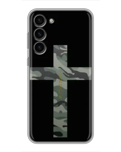 Чехол для Samsung Galaxy S23 Plus с картинкой «Милитари Крест» Чехол для Samsung Galaxy S23 Plus с картинкой «Милитари Крест»