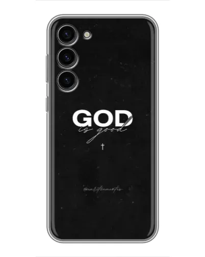 Чехол для Samsung Galaxy S23 Plus с картинкой «GOD — Бог над всем» Чехол для Samsung Galaxy S23 Plus с картинкой «GOD — Бог над всем»