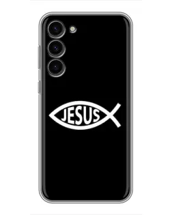 Чехол для Samsung Galaxy S23 Plus с картинкой «Классический Jesus»