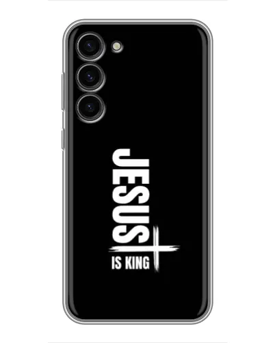 Чехол для Samsung Galaxy S23 Plus с картинкой «Вертикаль веры Jesus» Чехол для Samsung Galaxy S23 Plus с картинкой «Вертикаль веры Jesus»