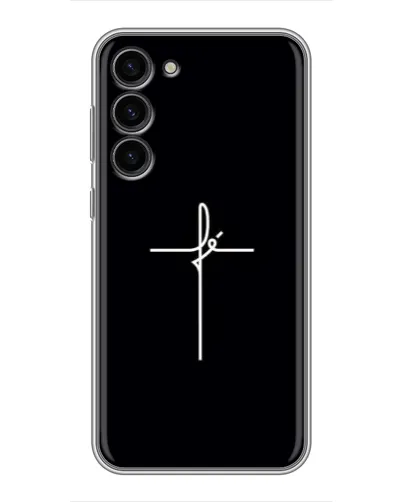 Чохол для Samsung Galaxy S23 Plus з картинкою «Тонкий хрест» Чохол для Samsung Galaxy S23 Plus з картинкою «Тонкий хрест»