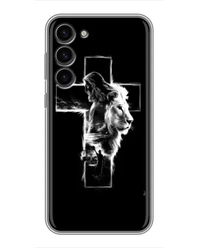 Чохол для Samsung Galaxy S23 Plus з картинкою «Сяючий хрест Jesus» Чохол для Samsung Galaxy S23 Plus з картинкою «Сяючий хрест Jesus»