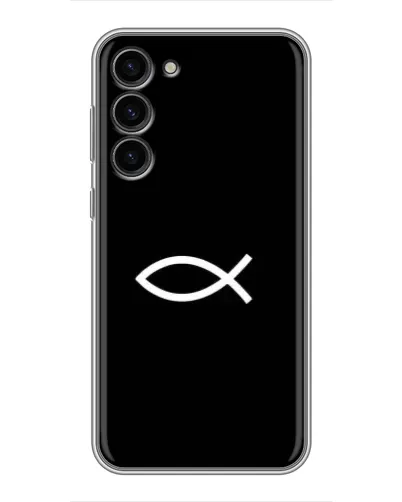 Чохол для Samsung Galaxy S23 Plus з картинкою «Символ риби Jesus» Чохол для Samsung Galaxy S23 Plus з картинкою «Символ риби Jesus»