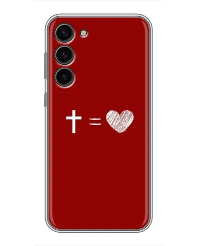 Чохол для Samsung Galaxy S23 Plus з картинкою «Рівняння любові» Чохол для Samsung Galaxy S23 Plus з картинкою «Рівняння любові»