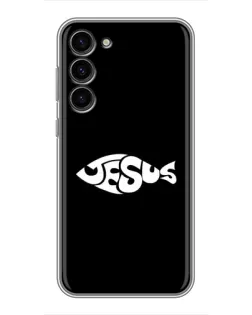 Чохол для Samsung Galaxy S23 Plus з картинкою «Риба  Jesus»