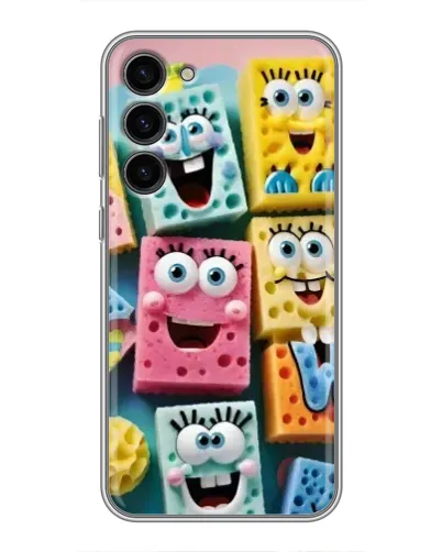 Чохол для Samsung Galaxy S23 Plus з картинкою «Кольорові губки» Чохол для Samsung Galaxy S23 Plus з картинкою «Кольорові губки»