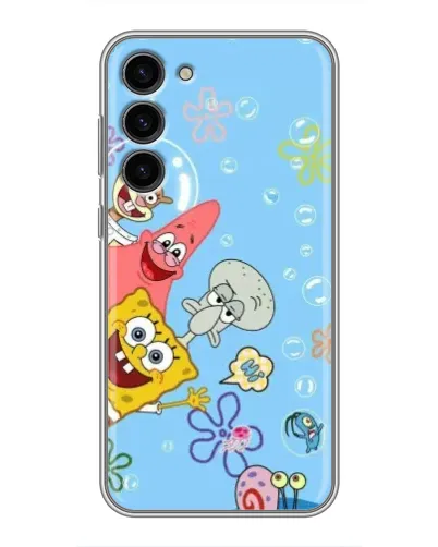 Чохол для Samsung Galaxy S23 Plus з картинкою «Веселі бульбашки» Чохол для Samsung Galaxy S23 Plus з картинкою «Веселі бульбашки»