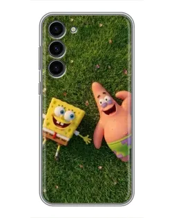 Чохол для Samsung Galaxy S23 Plus з картинкою «Друзі на галявині»