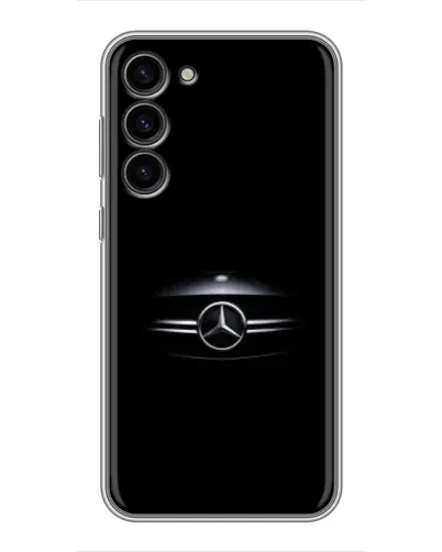 Чехол для Samsung Galaxy S23 Plus с картинкой «Mercedes — абстрактные линии»