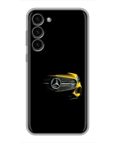 Чехол для Samsung Galaxy S23 Plus с картинкой «Mercedes — ретро стиль»