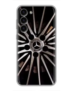 Чехол для Samsung Galaxy S23 Plus с картинкой «Диск Mercedes»