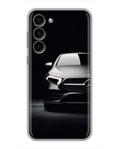 Чехол для Samsung Galaxy S23 Plus с картинкой «Свет фар Mercedes»