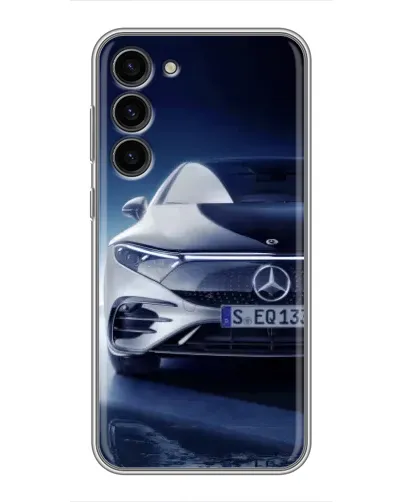 Чехол для Samsung Galaxy S23 Plus с картинкой «Mercedes EQ — будущее»