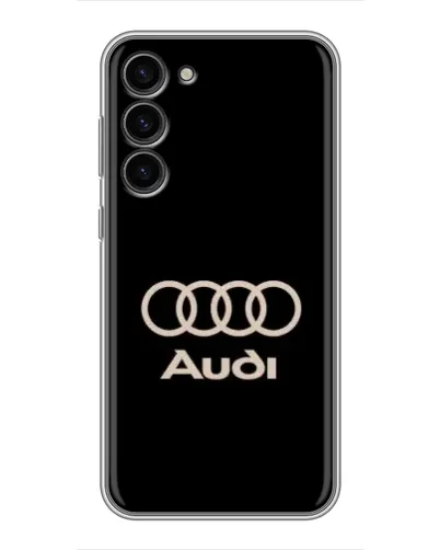 Чехол для Samsung Galaxy S23 Plus с картинкой «Audi — золотой логотип» Чехол для Samsung Galaxy S23 Plus с картинкой «Audi — золотой логотип»