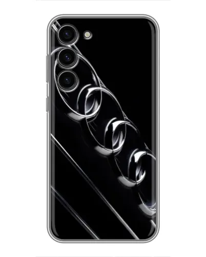 Чехол для Samsung Galaxy S23 Plus с картинкой «Audi — абстрактные кольца» Чехол для Samsung Galaxy S23 Plus с картинкой «Audi — абстрактные кольца»