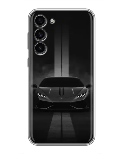 Чохол для Samsung Galaxy S23 Plus з картинкою «Lamborghini симетрія доріг»