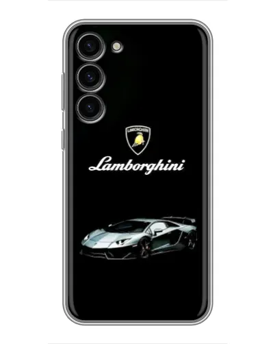 Чохол для Samsung Galaxy S23 Plus з картинкою «Логотип Lamborghini класика»