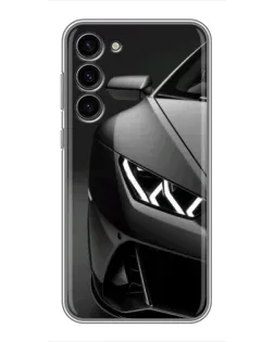 Чохол для Samsung Galaxy S23 Plus з картинкою «Lamborghini фари деталізація»