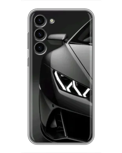 Чохол для Samsung Galaxy S23 Plus з картинкою «Lamborghini фари деталізація»