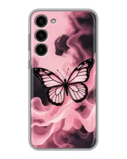 Чехол для Samsung Galaxy S23 Plus с картинкой «Бабочка в дыму»