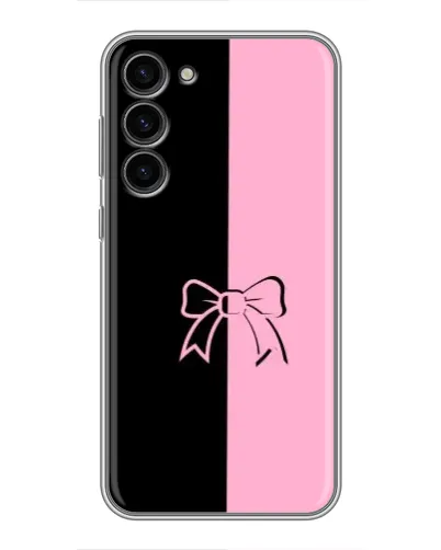 Чехол для Samsung Galaxy S23 Plus с картинкой «Половинки банта»