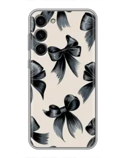 Чехол для Samsung Galaxy S23 Plus с картинкой «Банты Coquette»