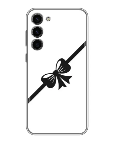 Чехол для Samsung Galaxy S23 Plus с картинкой «Диагональный бант»