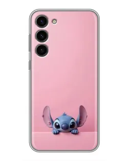 Чехол для Samsung Galaxy S23 Plus с картинкой «Stitch выглядывает»
