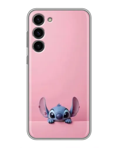 Чехол для Samsung Galaxy S23 Plus с картинкой «Stitch выглядывает»