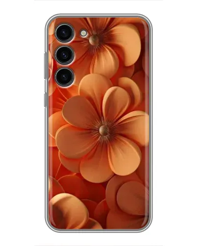 Чехол для Samsung Galaxy S23 Plus с картинкой «Оранжевый макро цветок» Чехол для Samsung Galaxy S23 Plus с картинкой «Оранжевый макро цветок»