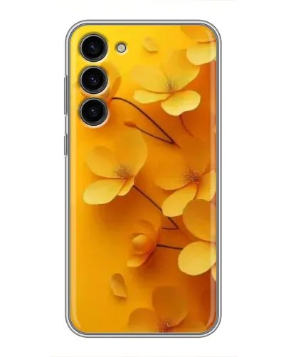 Чехол для Samsung Galaxy S23 Plus с картинкой «Золотые лепестки» Чехол для Samsung Galaxy S23 Plus с картинкой «Золотые лепестки»