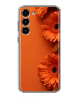 Чехол для Samsung Galaxy S23 Plus с картинкой «Оранжевые герберы» Чехол для Samsung Galaxy S23 Plus с картинкой «Оранжевые герберы»