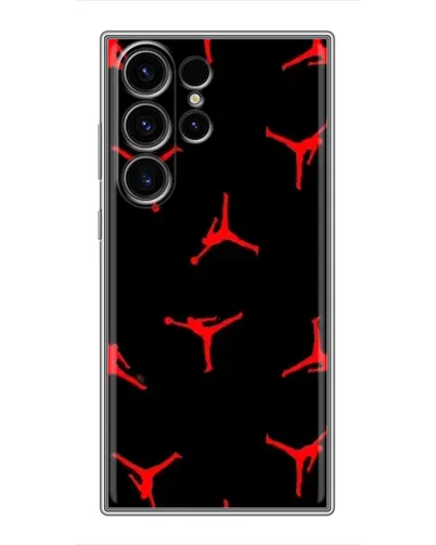 Чехол для Samsung Galaxy S23 Ultra с картинкой «Jordan Red Pattern» Чехол для Samsung Galaxy S23 Ultra с картинкой «Jordan Red Pattern»