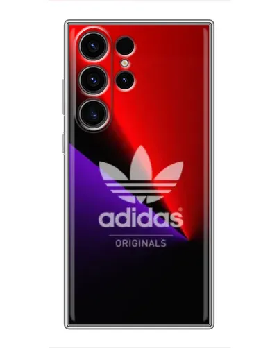 Чехол для Samsung Galaxy S23 Ultra с картинкой «Adidas Red Neon» Чехол для Samsung Galaxy S23 Ultra с картинкой «Adidas Red Neon»