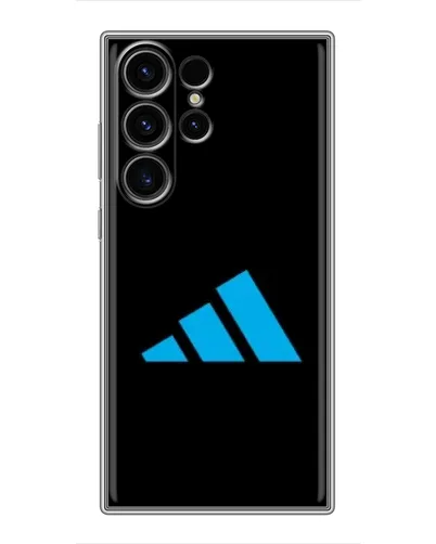Чехол для Samsung Galaxy S23 Ultra с картинкой «Adidas Cyan Logo» Чехол для Samsung Galaxy S23 Ultra с картинкой «Adidas Cyan Logo»