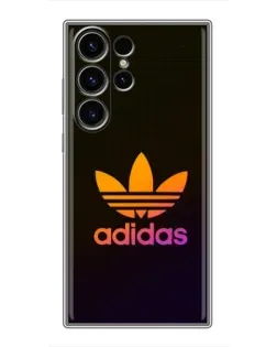 Чехол для Samsung Galaxy S23 Ultra с картинкой «Градиент Adidas»