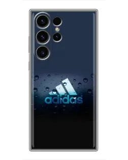 Чехол для Samsung Galaxy S23 Ultra с картинкой «Adidas Water Drops»