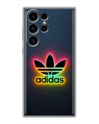 Чехол для Samsung Galaxy S23 Ultra с картинкой «Неоновый Adidas» Чехол для Samsung Galaxy S23 Ultra с картинкой «Неоновый Adidas»