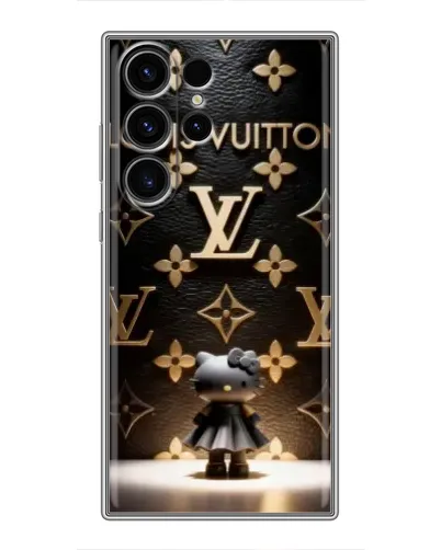 Чохол для Samsung Galaxy S23 Ultra з картинкою «Монограма з фігурою»