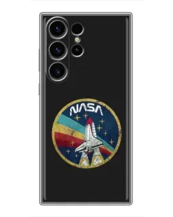 Чехол для Samsung Galaxy S23 Ultra с картинкой «NASA — эмблема миссии» Чехол для Samsung Galaxy S23 Ultra с картинкой «NASA — эмблема миссии»