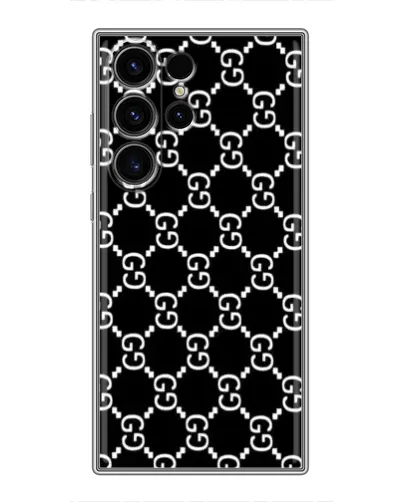 Чехол для Samsung Galaxy S23 Ultra с картинкой «Gucci — сетчатый паттерн» Чехол для Samsung Galaxy S23 Ultra с картинкой «Gucci — сетчатый паттерн»