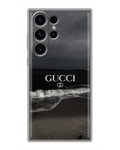 Чехол для Samsung Galaxy S23 Ultra с картинкой «Gucci — морской прибой» Чехол для Samsung Galaxy S23 Ultra с картинкой «Gucci — морской прибой»