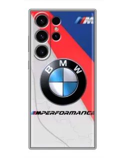 Чехол для Samsung Galaxy S23 Ultra с картинкой «BMW Performance стиль»